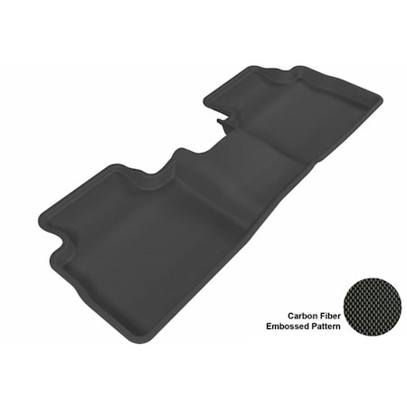 3D Maxpider NISSAN ROGUE 2008-2013 KAGU BLACK R2 Floor Mat L1NS02921509